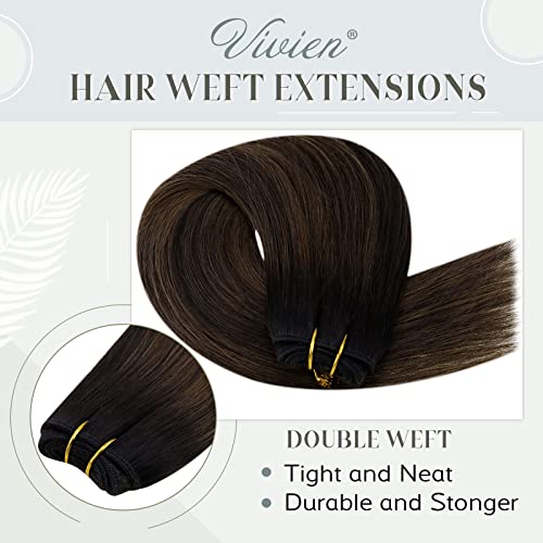 Ombre Human Hair Clip in Hair Extensions - Image 59