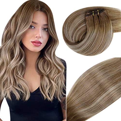 Ombre Human Hair Clip in Hair Extensions - Image 7