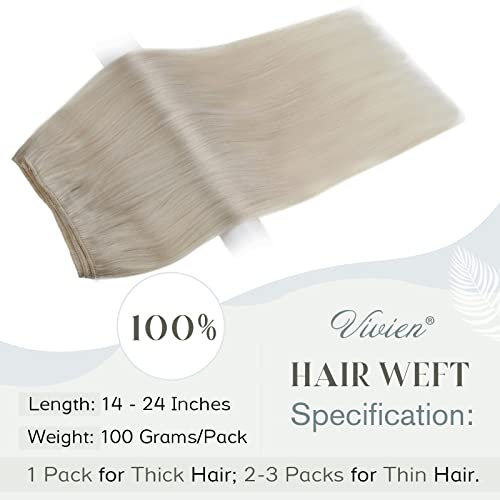 Ombre Human Hair Clip in Hair Extensions - Image 74