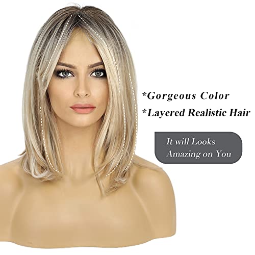 Ombre Light Brown Wig - Image 12