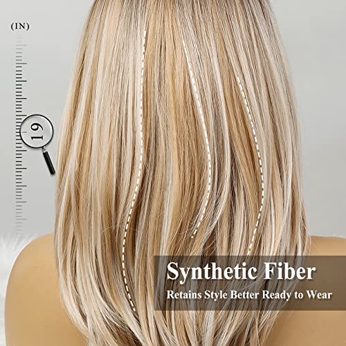 Ombre Light Brown Wig - Image 14