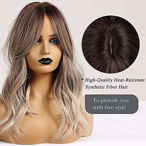 Ombre Light Brown Wig - Image 2