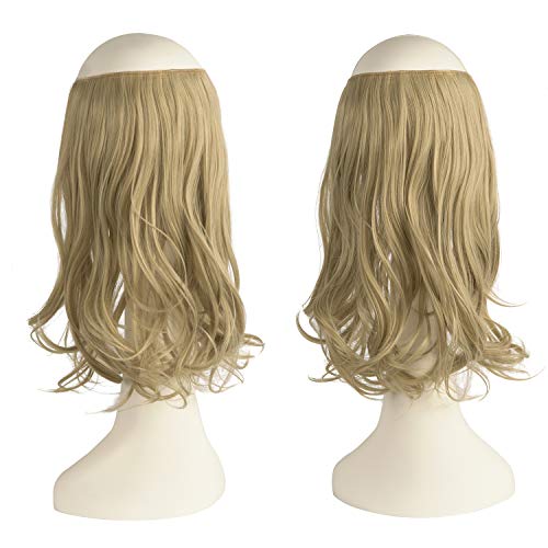 One Piece 18 Inch Invisible Secret Wire Crown Hair Extension - Image 26