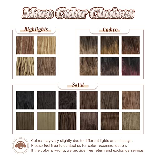 One Piece 18 Inch Invisible Secret Wire Crown Hair Extension - Image 6
