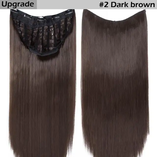 One-piece U Part Clip In Hair Extension - Image 19