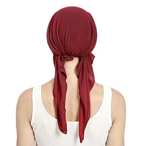 Pleated headwear Turban headcover - Image 16