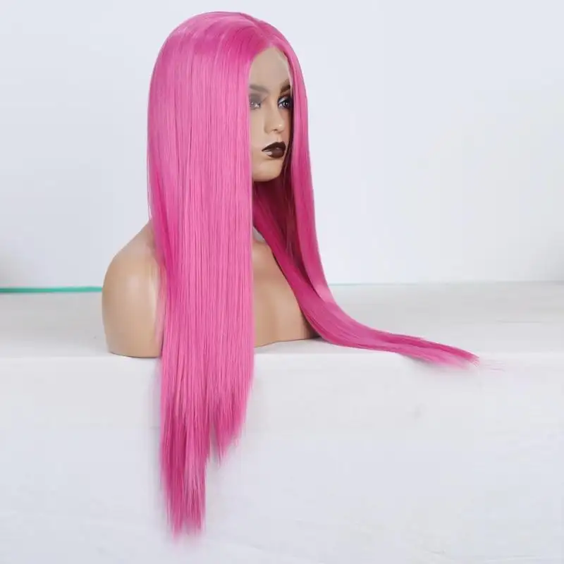 PLINK Heat Resistant Hair Synthetic Lace Front Cosplay Wig - Image 3