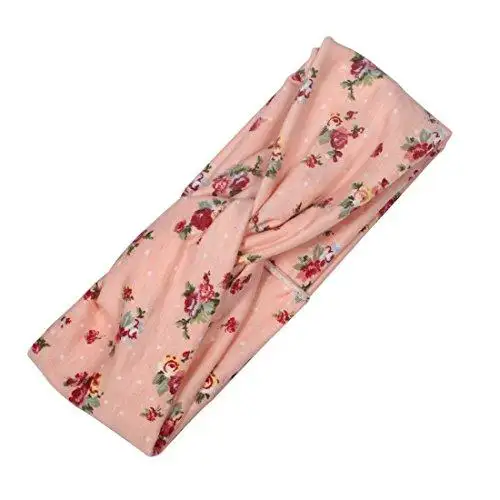 Polka Dot Cross & Assorted Prints Headband Set for Women - Image 38