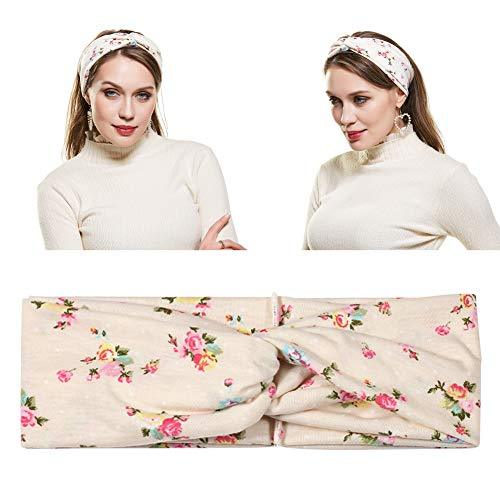 Polka Dot Cross & Assorted Prints Headband Set for Women - Image 47