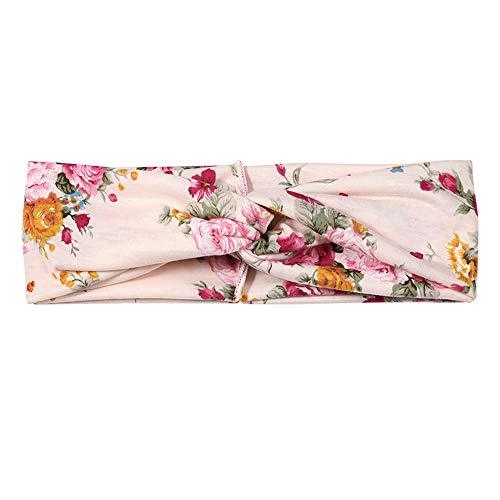 Polka Dot Cross & Assorted Prints Headband Set for Women - Image 50