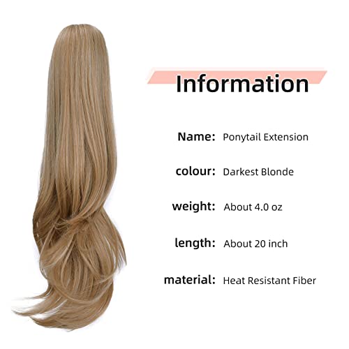 Ponytail 22" Long Claw Hair Extension - Image 100