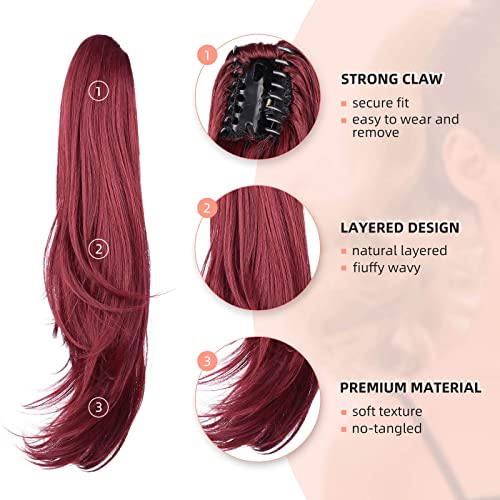 Ponytail 22" Long Claw Hair Extension - Image 123