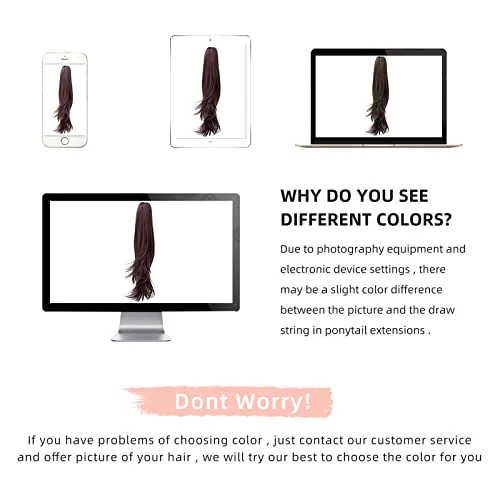 Ponytail 22" Long Claw Hair Extension - Image 14