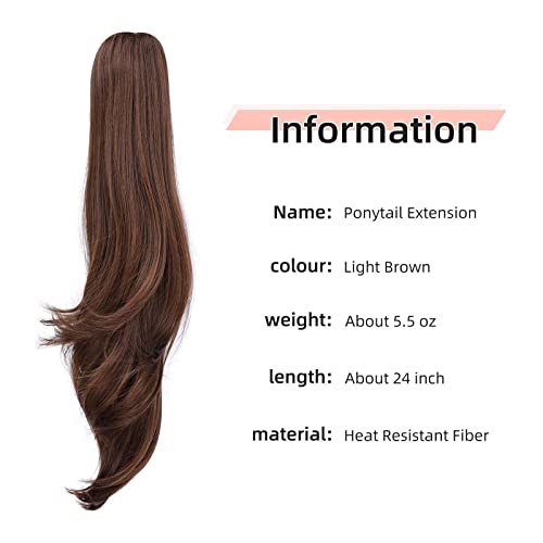 Ponytail 22" Long Claw Hair Extension - Image 147