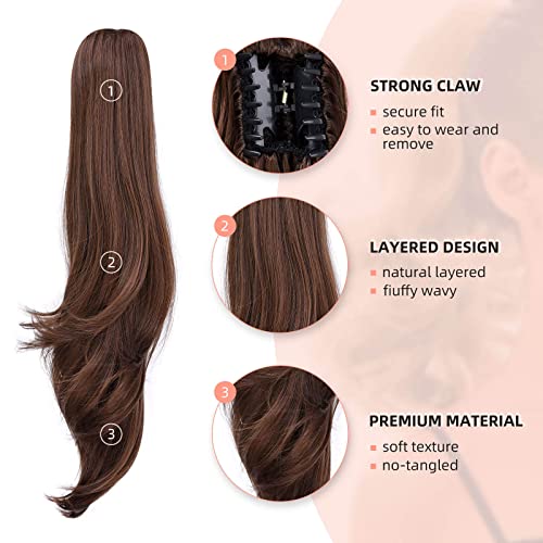 Ponytail 22" Long Claw Hair Extension - Image 149