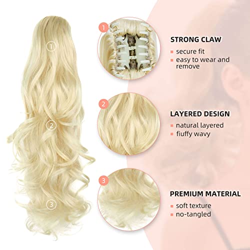 Ponytail 22" Long Claw Hair Extension - Image 18