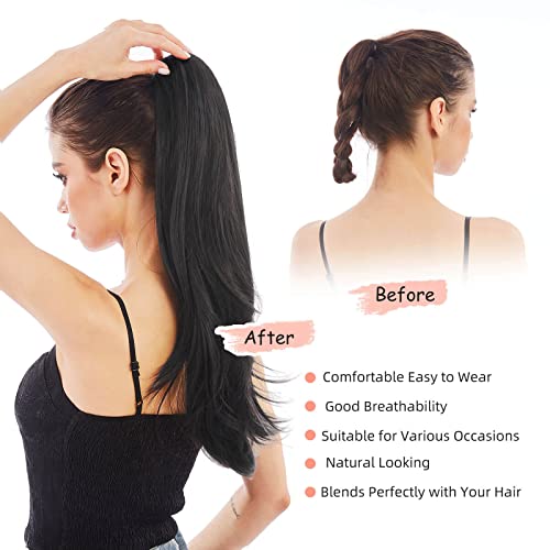 Ponytail 22" Long Claw Hair Extension - Image 3