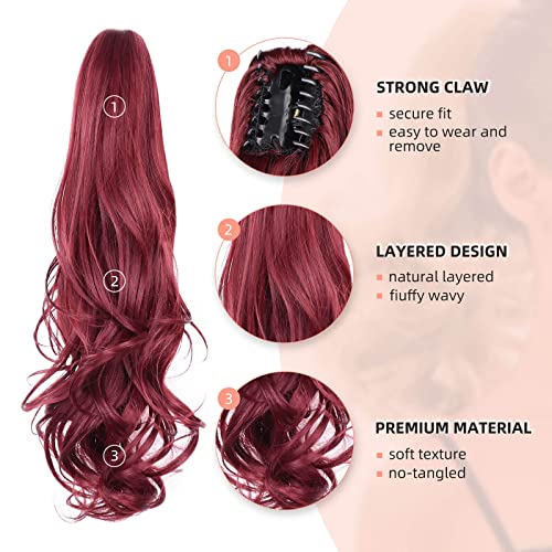 Ponytail 22" Long Claw Hair Extension - Image 46