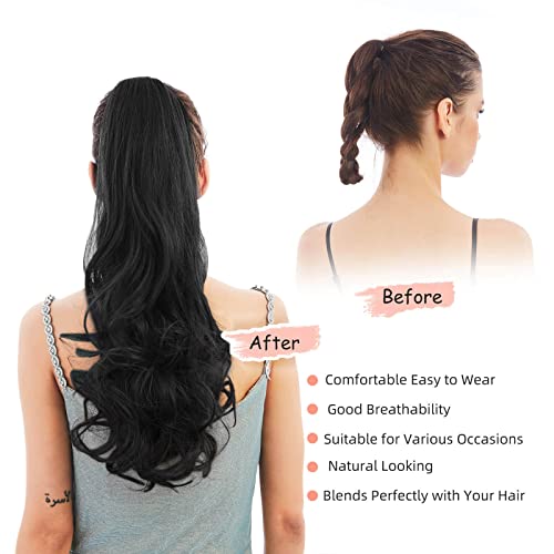Ponytail 22" Long Claw Hair Extension - Image 58