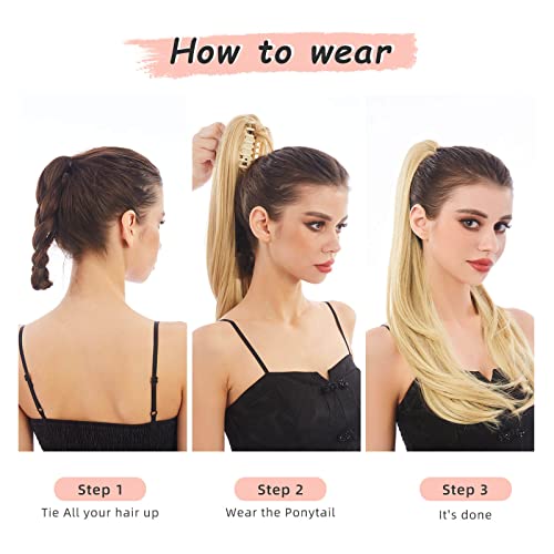 Ponytail 22" Long Claw Hair Extension - Image 7