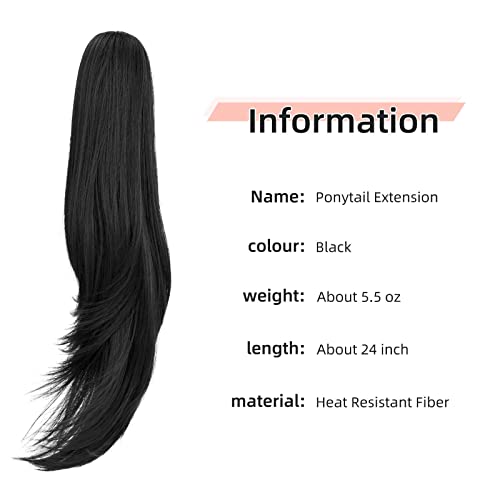 Ponytail 22" Long Claw Hair Extension - Image 94