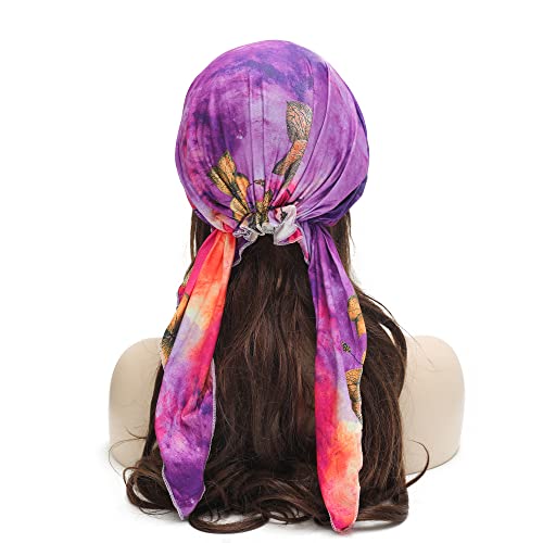 Pre Tied Head Scarf Headwrap Turban - Image 106