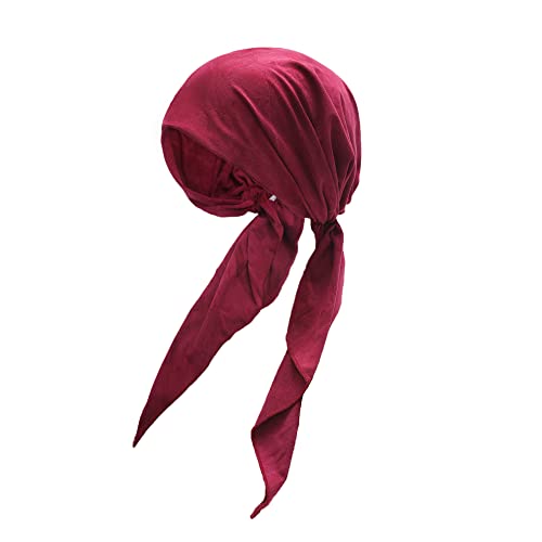 Pre Tied Head Scarf Headwrap Turban - Image 109