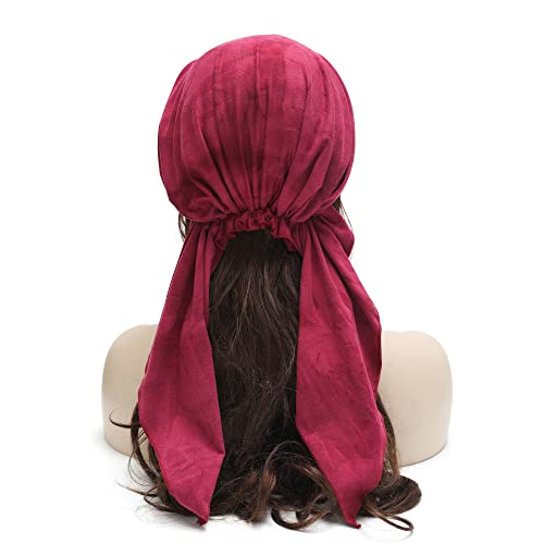Pre Tied Head Scarf Headwrap Turban - Image 112