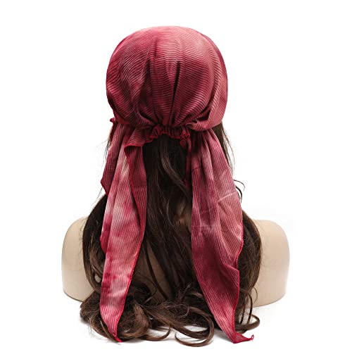 Pre Tied Head Scarf Headwrap Turban - Image 124