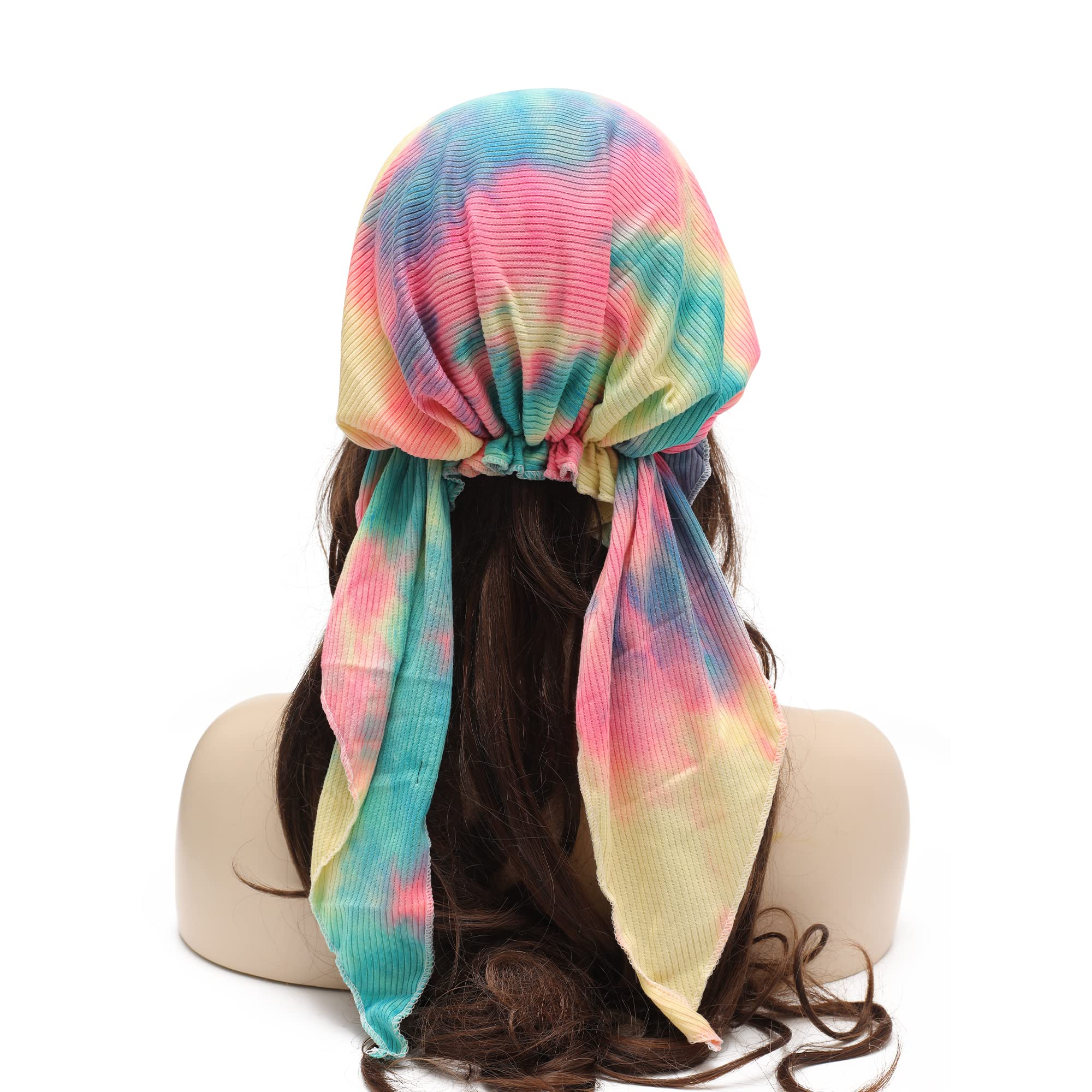 Pre Tied Head Scarf Headwrap Turban - Image 141