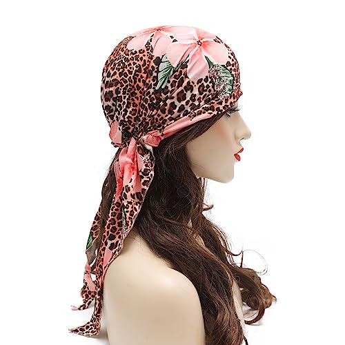 Pre Tied Head Scarf Headwrap Turban - Image 144