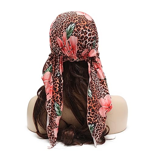 Pre Tied Head Scarf Headwrap Turban - Image 145