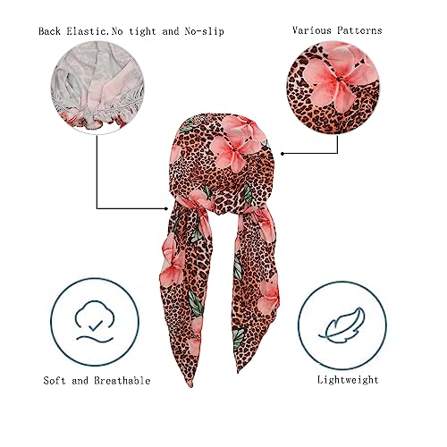 Pre Tied Head Scarf Headwrap Turban - Image 146