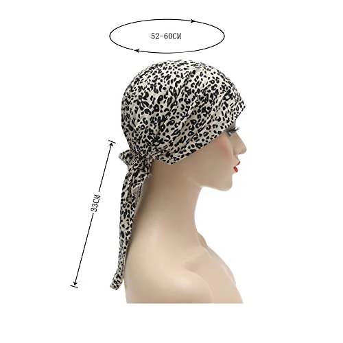 Pre Tied Head Scarf Headwrap Turban - Image 159
