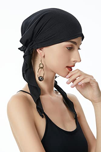 Pre Tied Head Scarf Headwrap Turban - Image 24