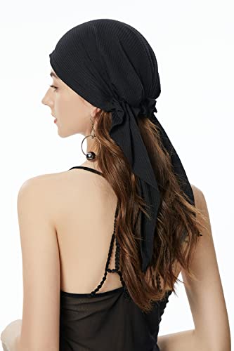 Pre Tied Head Scarf Headwrap Turban - Image 25