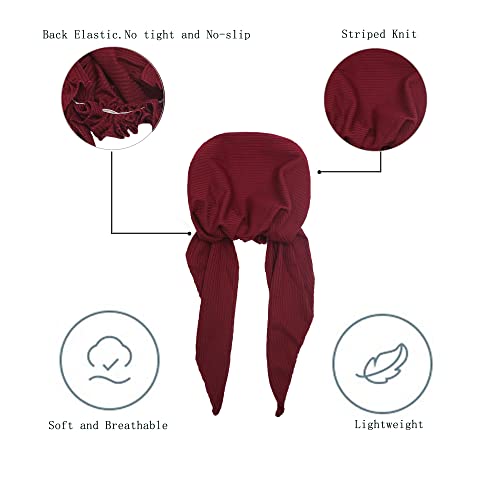 Pre Tied Head Scarf Headwrap Turban - Image 32