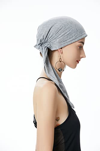 Pre Tied Head Scarf Headwrap Turban - Image 36