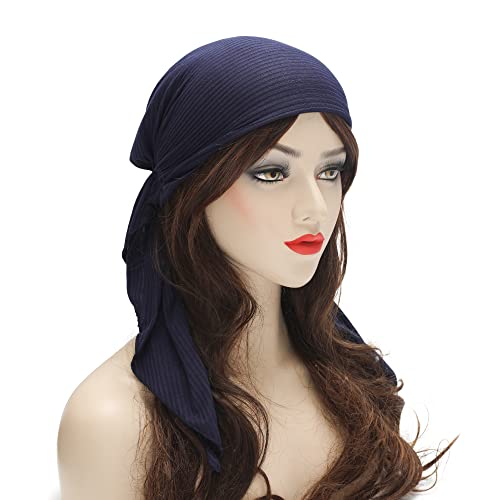 Pre Tied Head Scarf Headwrap Turban - Image 52