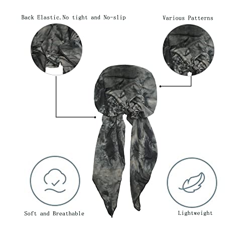 Pre Tied Head Scarf Headwrap Turban - Image 71