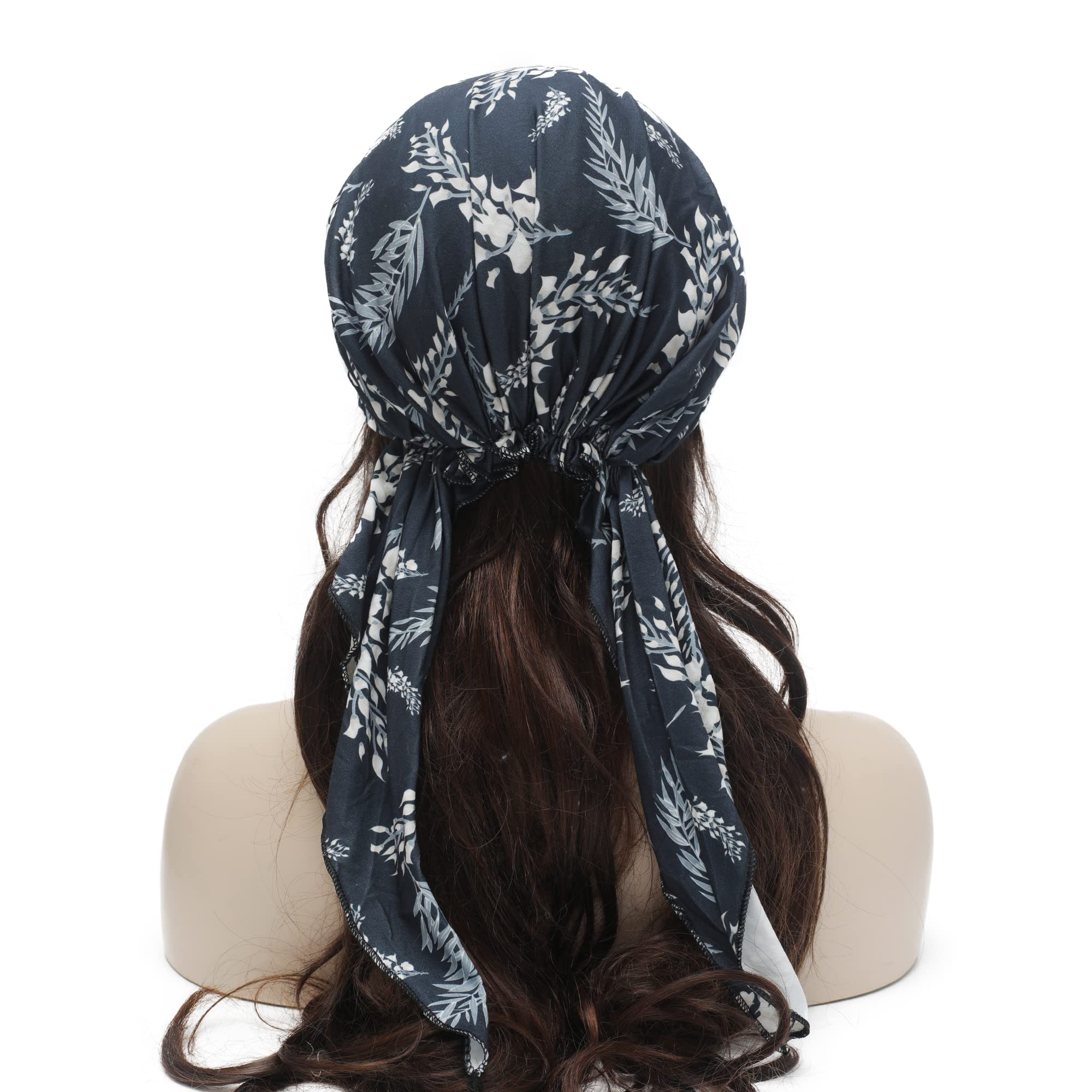 Pre Tied Head Scarf Headwrap Turban - Image 76