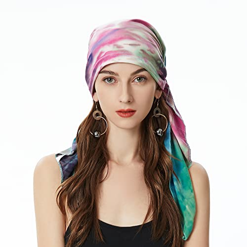 Pre Tied Head Scarf Headwrap Turban - Image 80