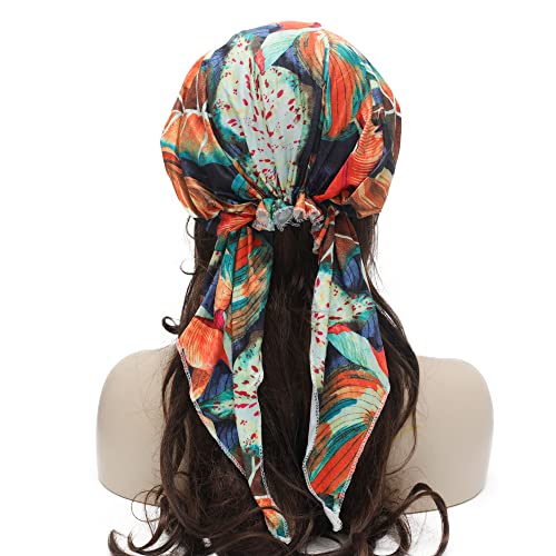 Pre Tied Head Scarf Headwrap Turban - Image 88