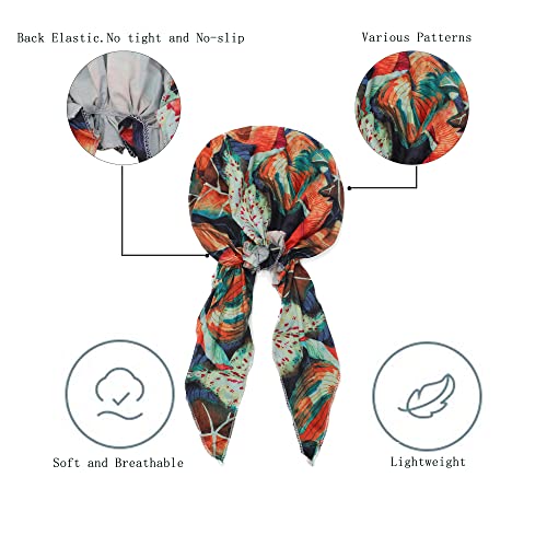 Pre Tied Head Scarf Headwrap Turban - Image 89