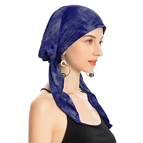 Pre Tied Head Scarf Headwrap Turban - Image 93