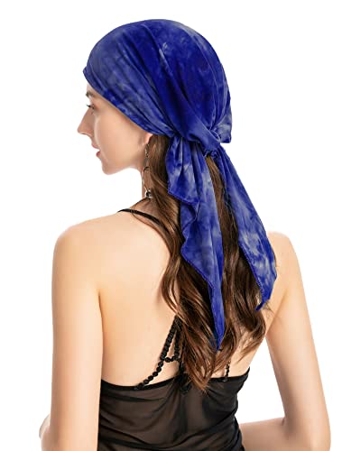 Pre Tied Head Scarf Headwrap Turban - Image 94