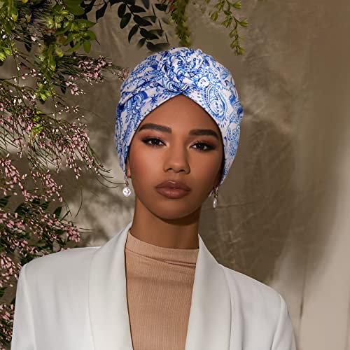 Pre-Tied Head Wraps Knot Beanie Turbans 3pcs set - Image 12