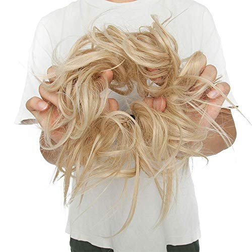 Premium Fibre Synthetic Messy Hair Bun - Image 18