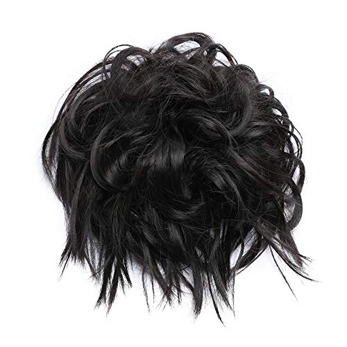 Premium Fibre Synthetic Messy Hair Bun - Image 19