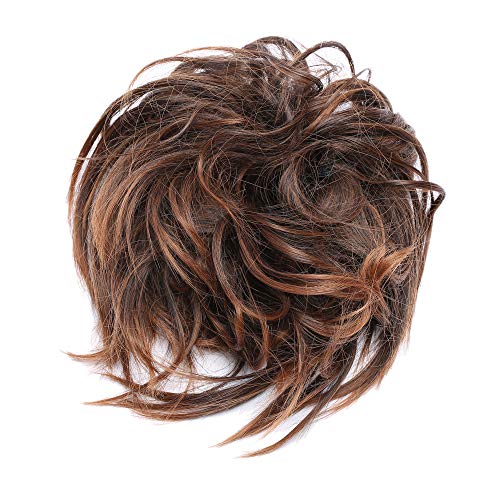 Premium Fibre Synthetic Messy Hair Bun - Image 2